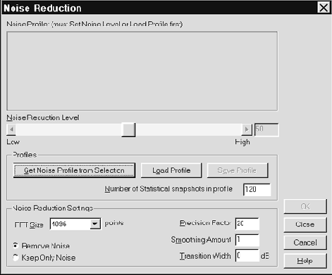 Noise reduction  