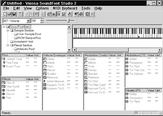 Vienna soundfont studio       awe