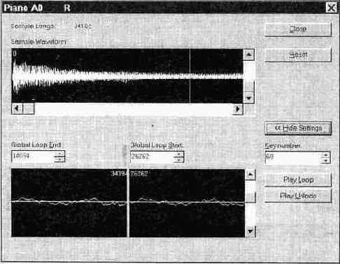 Vienna SoundFont Studio из программного обеспечения звуковых карт семейства AWE