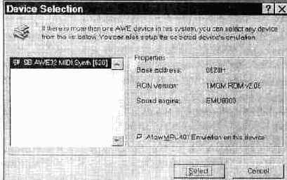AWE Control Panel     