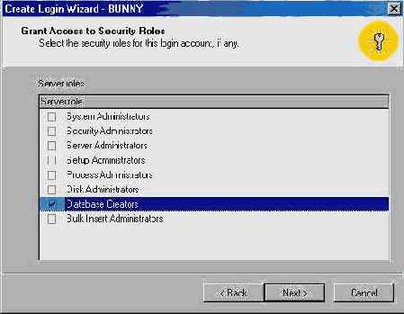   Microsoft SQL Server 2000
