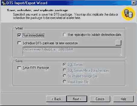   Microsoft SQL Server 2000
