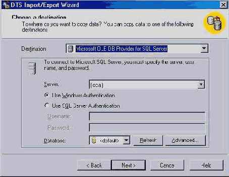   Microsoft SQL Server 2000
