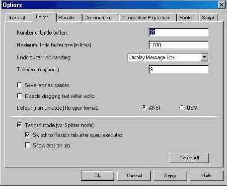   Microsoft SQL Server 2000
