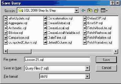   Microsoft SQL Server 2000
