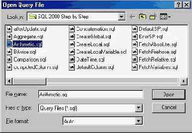   Microsoft SQL Server 2000
