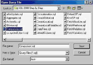   Microsoft SQL Server 2000

