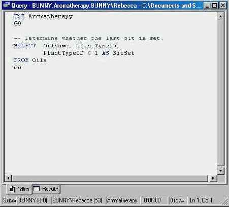   Microsoft SQL Server 2000
