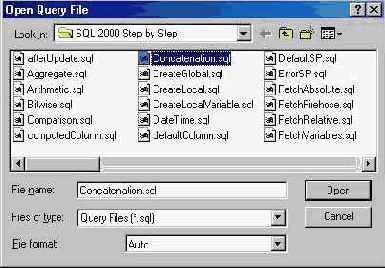   Microsoft SQL Server 2000
