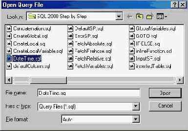   Microsoft SQL Server 2000
