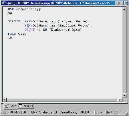   Microsoft SQL Server 2000
