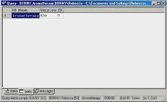   Microsoft SQL Server 2000
