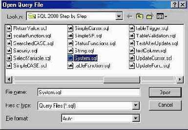   Microsoft SQL Server 2000
