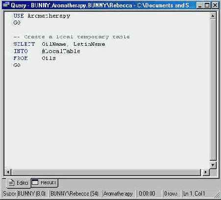   Microsoft SQL Server 2000
