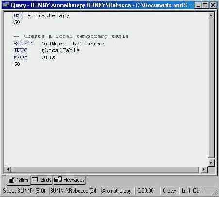   Microsoft SQL Server 2000
