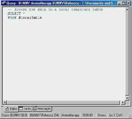   Microsoft SQL Server 2000
