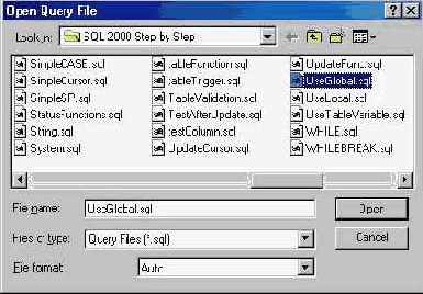   Microsoft SQL Server 2000
