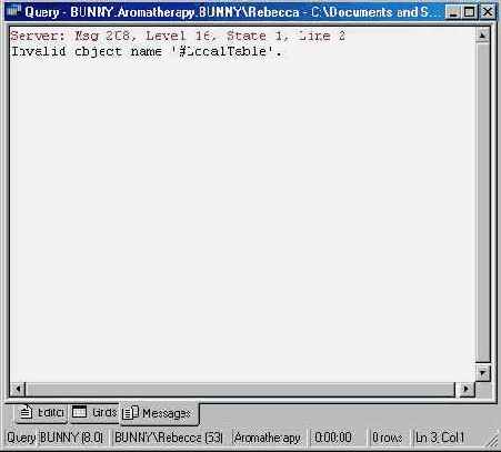   Microsoft SQL Server 2000
