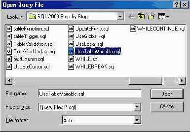   Microsoft SQL Server 2000
