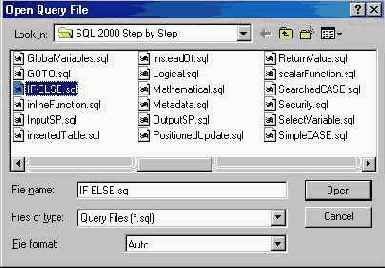   Microsoft SQL Server 2000
