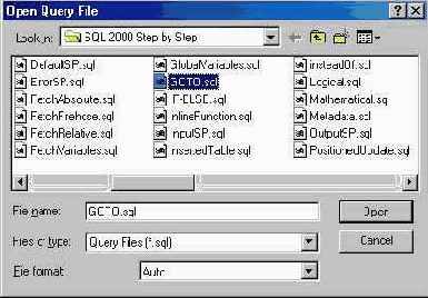   Microsoft SQL Server 2000
