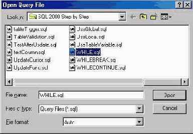   Microsoft SQL Server 2000
