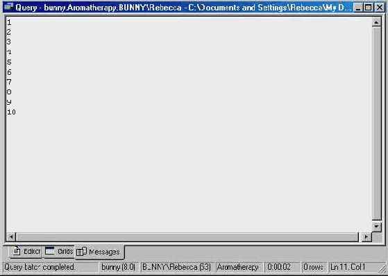   Microsoft SQL Server 2000
