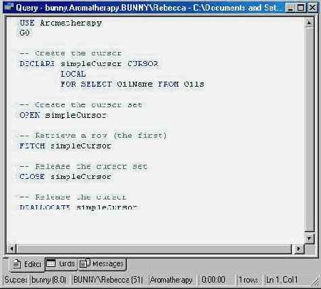   Microsoft SQL Server 2000
