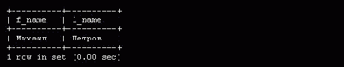   MySQL
