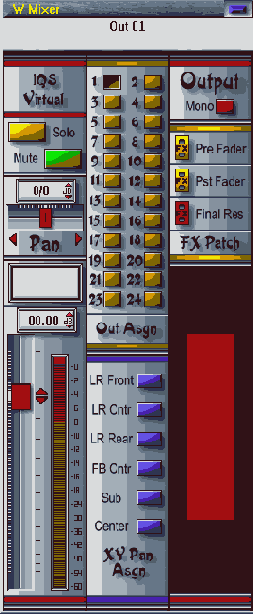 Регулятор XY Surround Pan