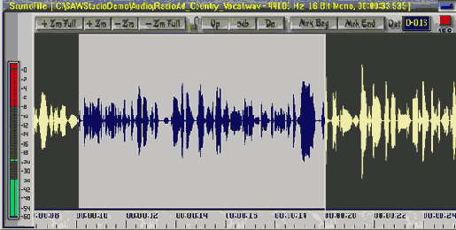 Окно SoundFile