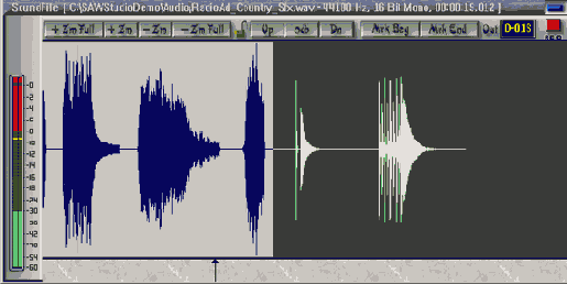 Окно SoundFile