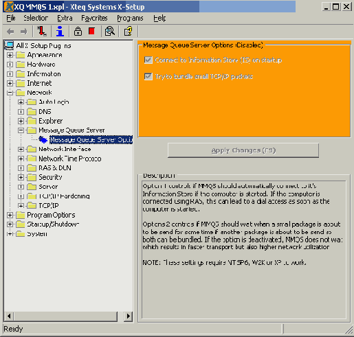 Оптимизация Windows 2000 с помощью утилиты Xteq Systems X-Setup