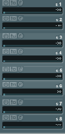 Конфигурирование VST-входов